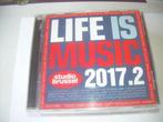 2 CD S - STUDIO BRUSSEL - LIFE IS MUSIC - 2017.2 - NEW IN FO, Cd's en Dvd's, Ophalen of Verzenden, Nieuw in verpakking, Pop