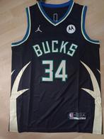 Milwaukee Bucks Jersey Antetokounmpo maat: M, Sports & Fitness, Basket, Vêtements, Envoi, Neuf