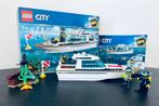 LEGO city diving jacht 60221, Ophalen of Verzenden, Zo goed als nieuw, Complete set, Lego