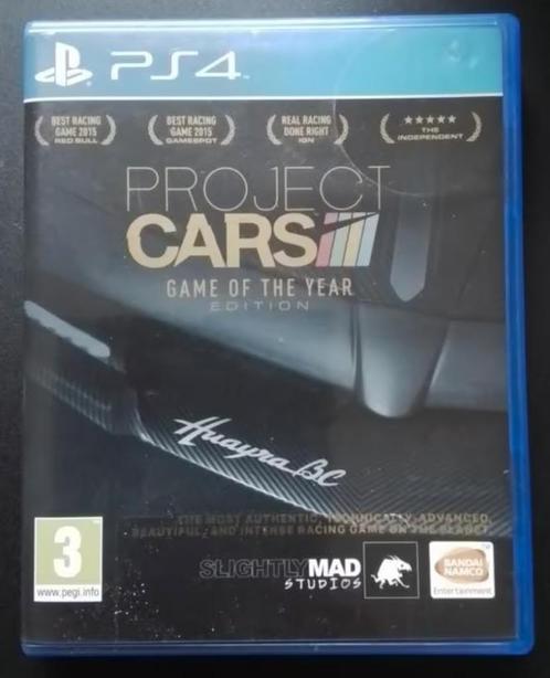 Project Cars Édition Jeu de l'année - Playstation 4, Consoles de jeu & Jeux vidéo, Jeux | Sony PlayStation 4, Comme neuf, Course et Pilotage