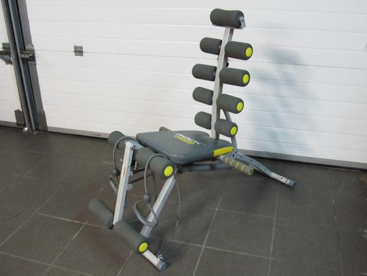Rock Gym fitnessbank, Sport en Fitness, Fitnessapparatuur, Zo goed als nieuw, Overige typen, Armen, Benen, Borst, Buik, Rug, Overige materialen