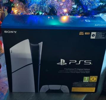 PlayStation 5 slim digitaal in perfecte staat. Garantie  beschikbaar voor biedingen