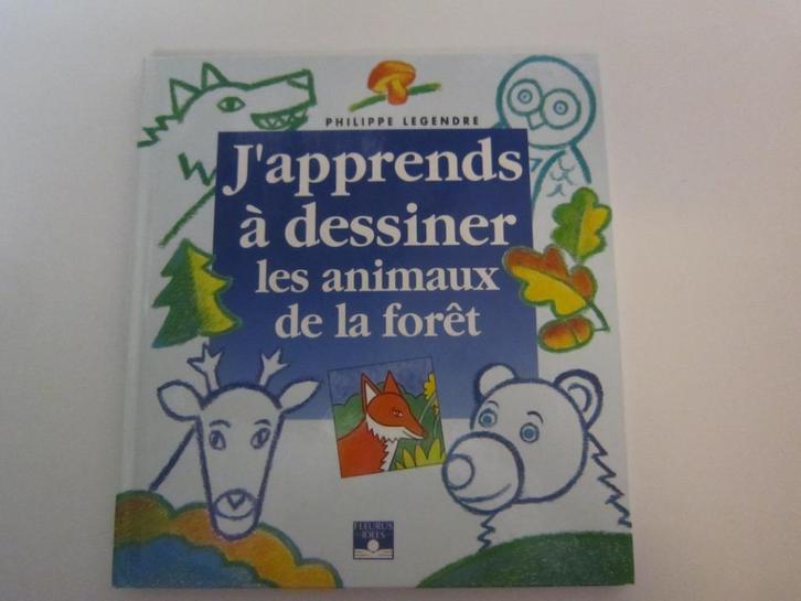 BOEK - IK LEER BOSDIEREN TEKENEN, Hobby en Vrije tijd, Tekenen, Zo goed als nieuw, Boek of Gids, Ophalen of Verzenden