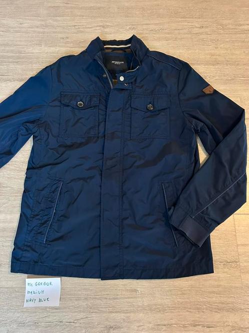 Jas Mc. Gregor M, Kleding | Heren, Jassen | Zomer, Zo goed als nieuw, Maat 48/50 (M), Blauw, Ophalen of Verzenden