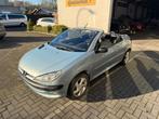 Peugeot 206cc cabrio 1.6 benzine # reeds gekeurd #, Auto's, Peugeot, Cabriolet, Handgeschakeld, Particulier, Zilver of Grijs