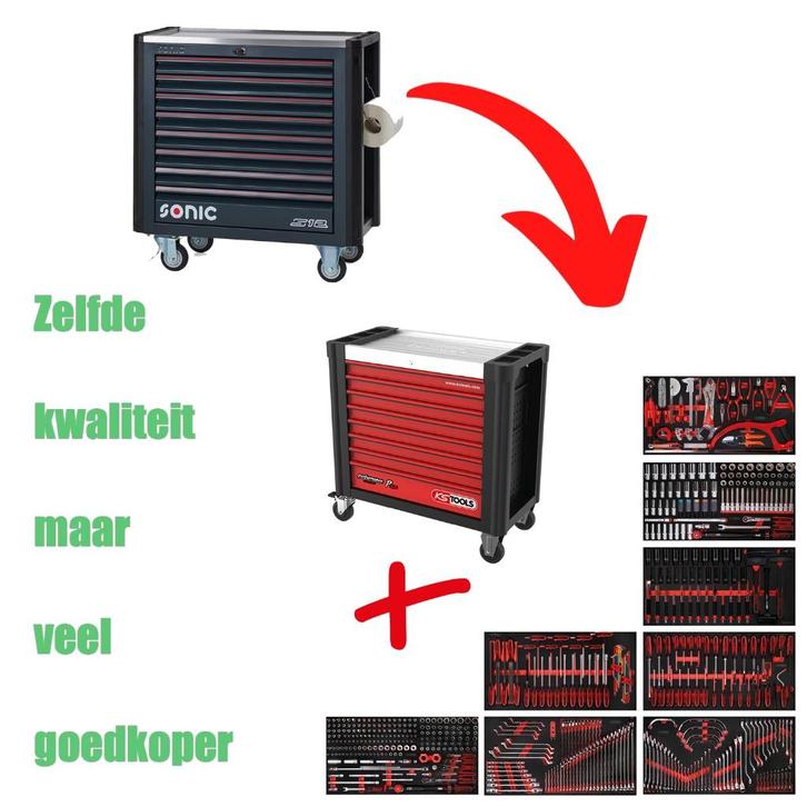 Sonic 764478 S12 644 - KS Tools 825.8564 - GRATIS verzending, Auto diversen, Autogereedschap, Nieuw, Verzenden