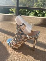 Sandales à talons, Kleding | Dames, Schoenen, Ophalen of Verzenden, Schoenen met hoge hakken, Grijs, Beauty girls