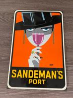 Emaille bord Sandeman’s Port, Collections, Marques & Objets publicitaires, Comme neuf, Enlèvement ou Envoi