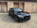 BMW 120 i 2019 (B48)  Weinig Km’s, Auto's, BMW, 4 cilinders, Zwart, Leder, Bedrijf