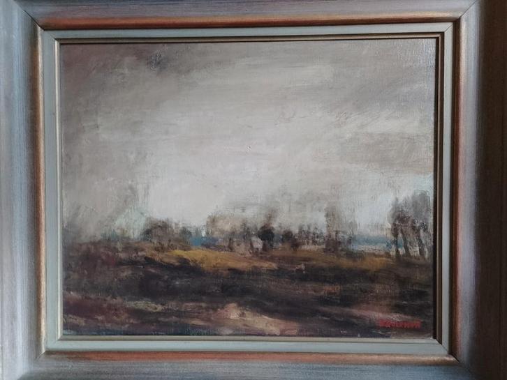 Denis Dolphyn  1903 - 1992   Landschap, Antiquités & Art, Art | Peinture | Classique, Envoi