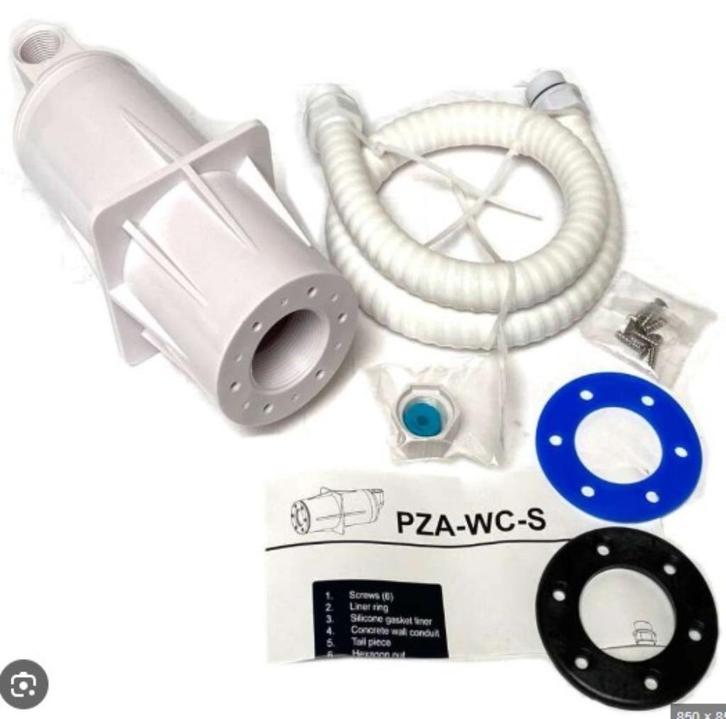 Inbouwset Adagio lamp voor betonbaden (mozaïek of liner), Tuin en Terras, Zwembad-toebehoren, Nieuw, Ophalen