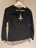 Blouse zwart M Banned nieuw etiket Gothic Rockabilly, Ophalen of Verzenden, Nieuw, Maat 38/40 (M), Zwart