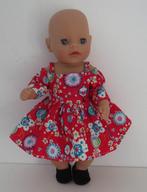 poppenkleertjes babypop born little 36cm (zomerse jurk ), Kinderen en Baby's, Speelgoed | Poppen, Verzenden, Nieuw, Babypop