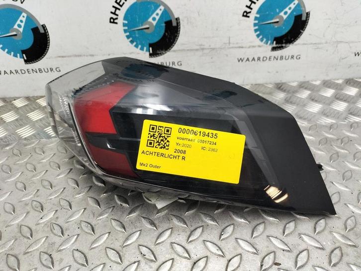 PEUGEOT 2008 [R_TAILLIGHT] 2020, Auto-onderdelen, Verlichting, Gebruikt, ARN erkend, Stiba lid, Erkend duurzaam, Ophalen of Verzenden