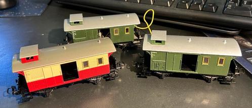 2693. 3 Fourgons de la DB H0 Märklin., Hobby & Loisirs créatifs, Trains miniatures | HO, Utilisé, Wagon, Märklin, Enlèvement ou Envoi