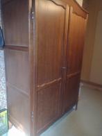 kleerkast, Huis en Inrichting, Ophalen, Gebruikt, Eikenhout, Met hangruimte
