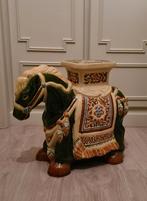 VINTAGE PLANTENSTAANDER PLANTENTAFEL KERAMIEKEN PAARD, Ophalen