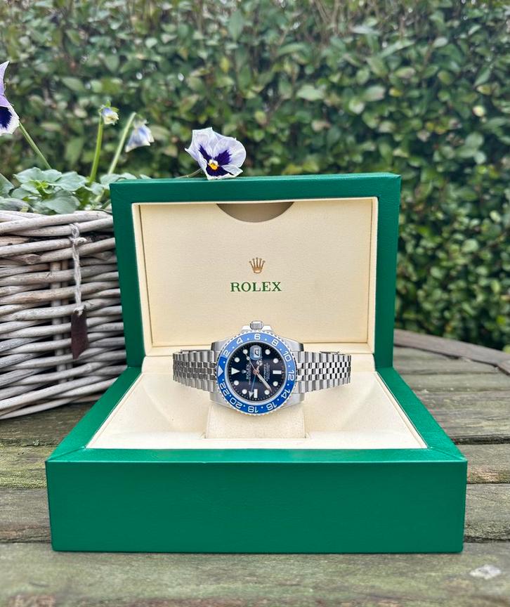 Rolex GMT-Master ll “All Blue”, Handtassen en Accessoires, Horloges | Heren, Nieuw, Rolex, Ophalen of Verzenden