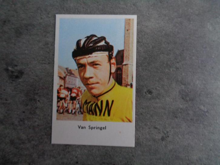 MONTY GUM PRENT  PLAATJE  VAN SPRINGEL    REEKS TRIUMVIRAA, Hobby en Vrije tijd, Stickers en Plaatjes, Plaatje, Ophalen of Verzenden