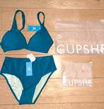 *Nieuw* Blauwgroene geribbelde bikini maat XS, Blauw, Nieuw, Ophalen of Verzenden, Cupshe