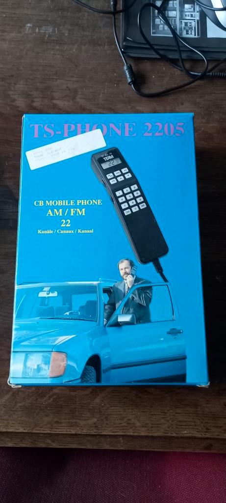 CB mobiele telefoon TS PHONE 2205 compleet, Telecommunicatie, Zenders en Ontvangers, Zo goed als nieuw, Zender en Ontvanger, Ophalen of Verzenden