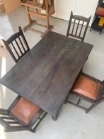 antiek tafel en stoelen, Antiek en Kunst, Ophalen