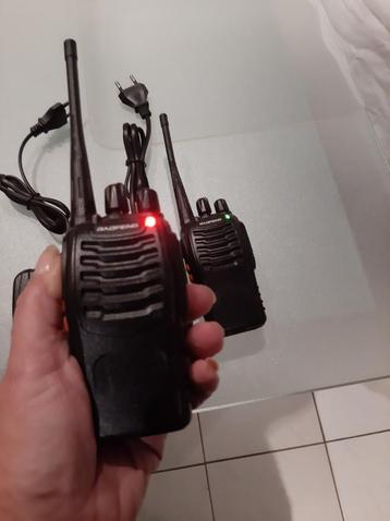 Portofoon walkie talkie baofeng, Talkie-walkie ou Walkie-talkie, Comme neuf, Enlèvement, 2 à 5 km