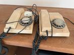Set oude telefoons met draaischijf, Telecommunicatie, Vaste telefoons | Niet Draadloos, Ophalen, Zo goed als nieuw, Met draaischijf