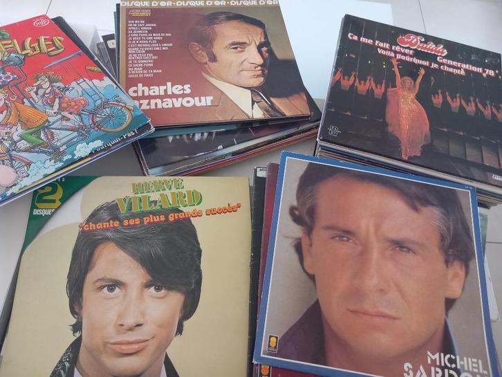 *5 voor 20 euro* Vinyl LP Frans Franstalig Pop Chanson, Cd's en Dvd's, Vinyl | Pop, 12 inch, Verzenden