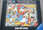 ravensburger puzzel 1500 stukjes disney donald duck, Ophalen of Verzenden, Nieuw