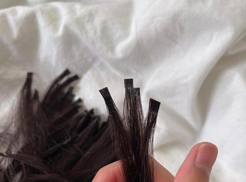 Capsuleren keratine extensions, Handtassen en Accessoires, Uiterlijk | Haarverzorging, Nieuw, Pruik of Haarverlenging, Ophalen of Verzenden