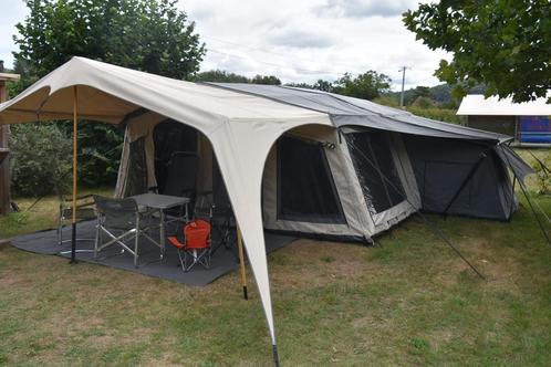 Vouwwagen Campooz Lazy Jack (2023), Caravans en Kamperen, Vouwwagens, Campooz, tot en met 6, Beige, Ophalen