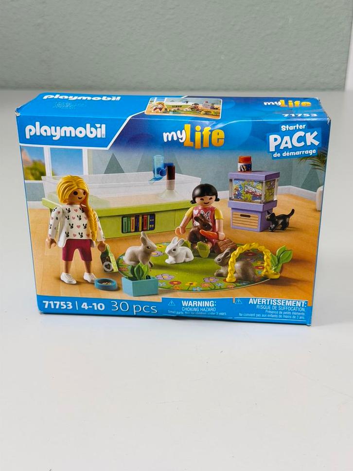 Playmobil MyLife Starter Packs Rabbit Family 71753 - NOUVEAU, Enfants & Bébés, Jouets | Playmobil, Neuf, Ensemble complet, Enlèvement ou Envoi