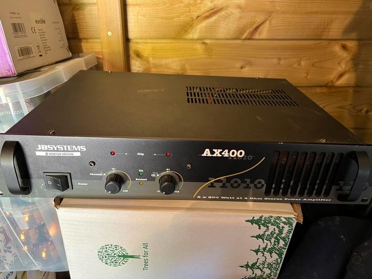 JB Systems AX 400 versterker, Muziek en Instrumenten, Versterkers | Keyboard, Monitor en PA, Gebruikt, P.A., Minder dan 500 watt