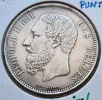 5 Francs 1866 (punt) Zeer mooie kwaliteit ! Zeldzaam !, Argent, Enlèvement ou Envoi, Monnaie en vrac, Argent