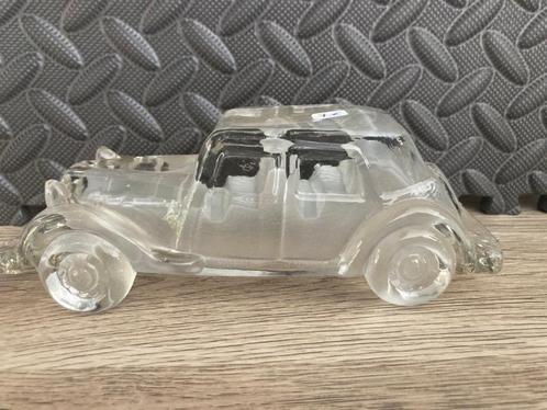 Citroen vintage glazen auto, Antiek en Kunst, Curiosa en Brocante, Ophalen of Verzenden