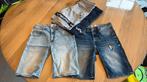 2 jeansshorts 2 shorts vingino mt 164, Ophalen of Verzenden, Zo goed als nieuw