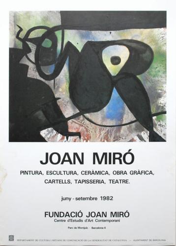 Miró, Twee affiches beschikbaar voor biedingen