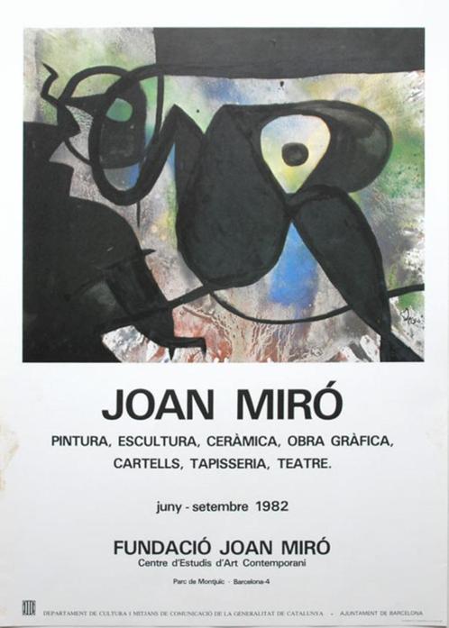 Miró, Twee affiches, Antiek en Kunst, Kunst | Overige Kunst, Ophalen of Verzenden