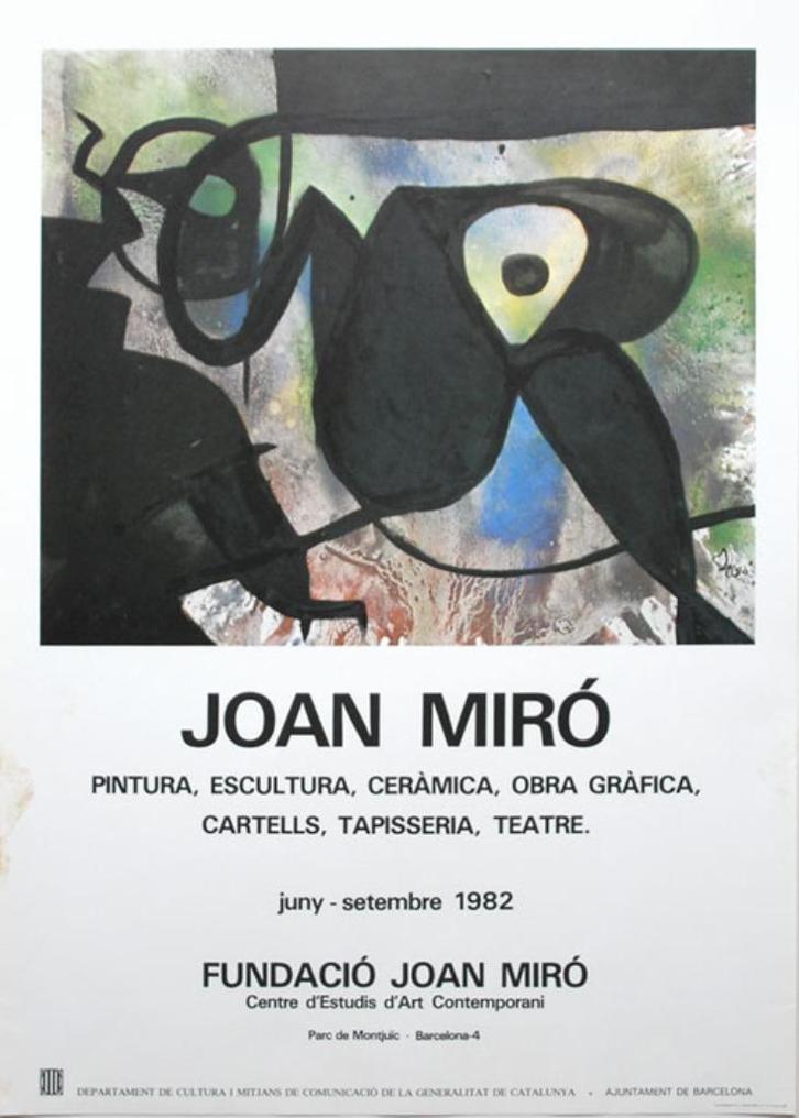 Miró, Twee affiches, Antiek en Kunst, Kunst | Overige Kunst, Ophalen of Verzenden