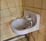 Handenwasser retro, Ophalen, Zo goed als nieuw, Chroom, Wastafel