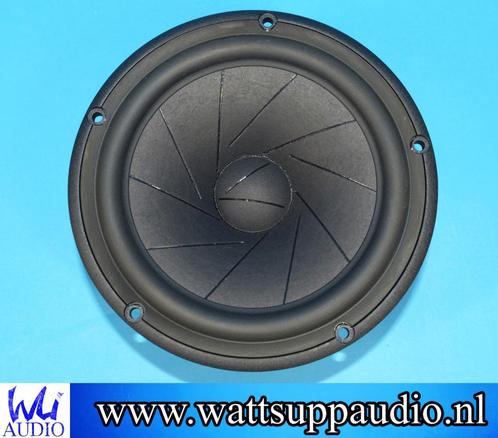 Scanspeak 18S/8531G00 7" midwoofer ( 1x )luidspreker, Audio, Tv en Foto, Luidsprekerboxen, Gebruikt, Front, Rear of Stereo speakers