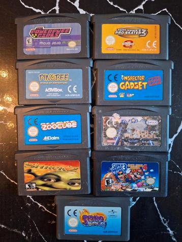 10 jeux Gameboy Advance !