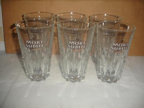Bierglas Mort Subite Lmbic, 0,25l M11, brij. Mort Subite, Verzamelen, Biermerken, Zo goed als nieuw, Glas of Glazen, Overige merken