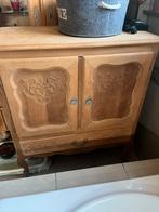 Gezandstraald authentiek brocante kastje, Huis en Inrichting, Ophalen, Zo goed als nieuw