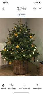 Grote rieten mand voor kerstboom, Ophalen, Nieuw