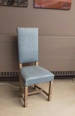 Chaises en chêne, Maison & Meubles, Chaises, Enlèvement, Bleu, Tissus, Cinq, Six Chaises ou plus