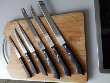 huishoudmessen (6), Huis en Inrichting, Keuken | Bestek, Ophalen, Zo goed als nieuw, Overige materialen, Los bestek