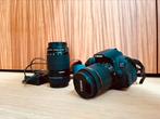 Canon EOS 700D + 2 lenzen (heel weinig gebruikt), Audio, Tv en Foto, Fotocamera's Digitaal, Spiegelreflex, Canon, Ophalen of Verzenden