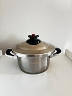 AMC Secuquick snelkookpot, snelkookpan inox, Huis en Inrichting, Inox, Keramische plaat, Overige typen, Ophalen of Verzenden